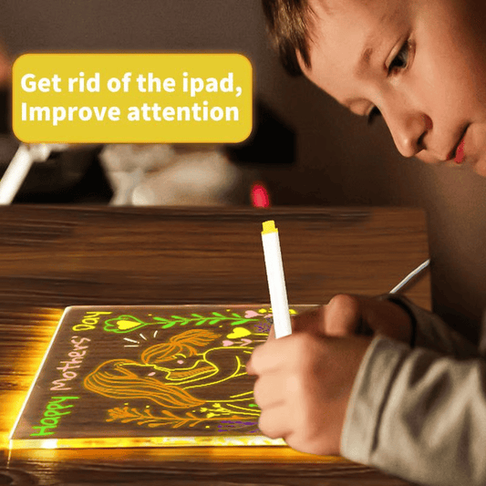 MagicGlow Glowing LED Drawing Board