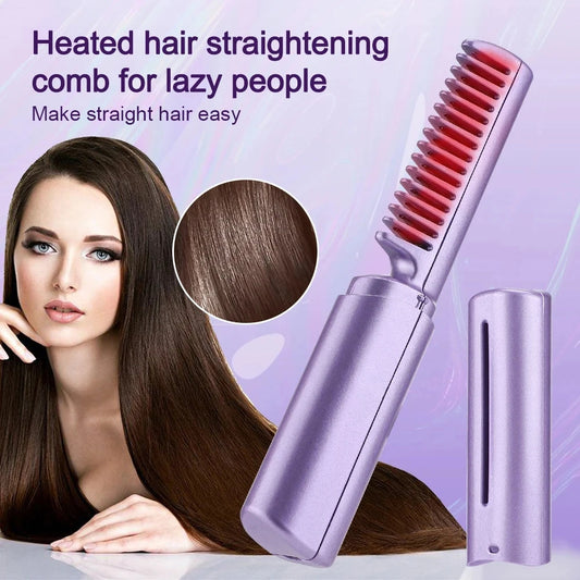 Portable Hair Straightener Comb