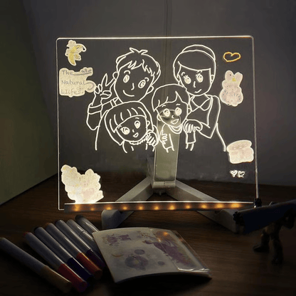 MagicGlow Glowing LED Drawing Board