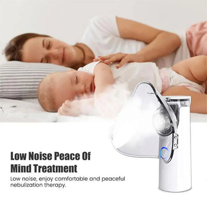 Rechargeable Portable Mesh Nebulizer - Efficient Respiratory Relief Anywhere, Anytime